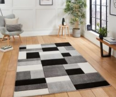 Want to give your living room a unique look? Buy Black Rugs! - 1